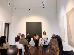 Speaking at Kamile Gallery about the value of the arts - St Hilda's Anglican School For Girls