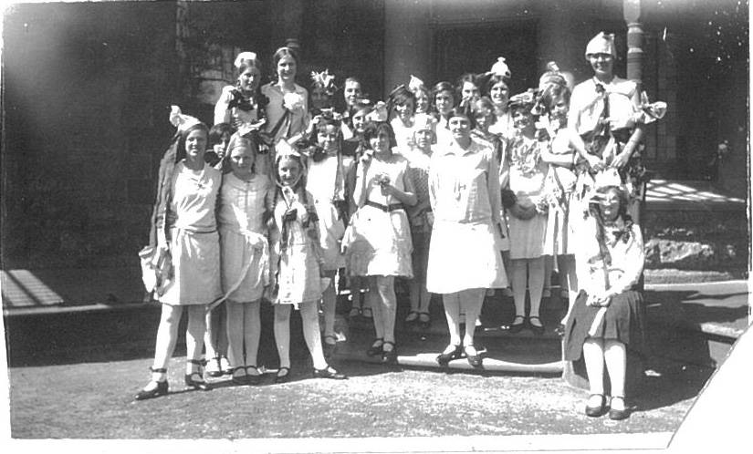 1929 Christmas dinner - St Hilda's Anglican School For Girls