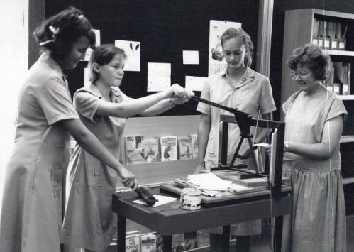 1988 printing Christmas Cards for Missions to Seamen Art Teacher Rae Wackett t - St Hilda's Anglican School For Girls