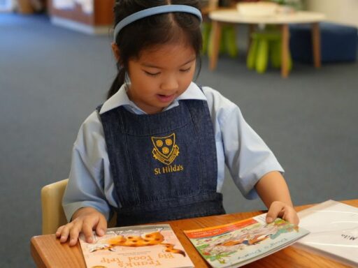 Instilling a love of reading in the early years at St Hilda's