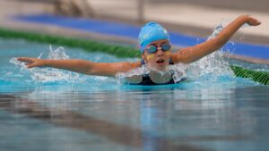 LSH_8371 1 - St Hilda's Anglican School For Girls Student participating in IGSSA Swimming, a Junior School Cocurricular